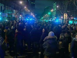 Concentración en la sede del PP