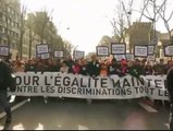Decenas de miles de personas se movilizan por la legislación del matrimonio homosexual en Francia
