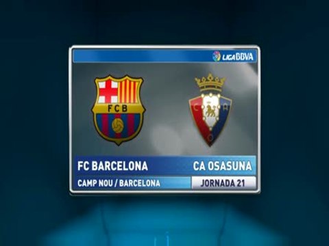 BARCELONA 5 - OSASUNA 1