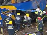 Grave accidente de autobús en Portugal