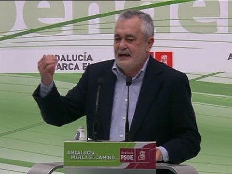 Griñán acusa al Gobierno de destruir 400 mil empleos fijos en solo un año