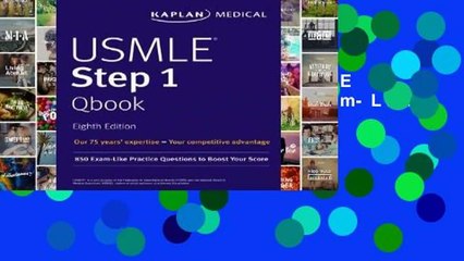 About For Books  USMLE Step 1 Qbook: 850 Exam-Like Practice Questions to Boost Your Score  For