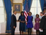 Obama jura el cargo de presidente de EEUU