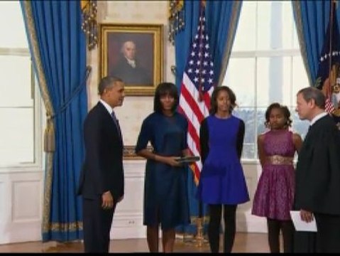 Obama jura el cargo de presidente de EEUU