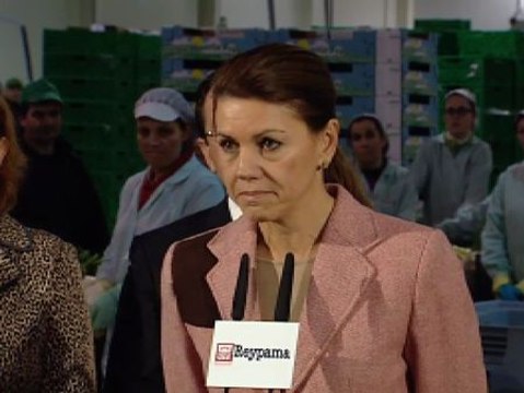 Cospedal entiende que el caso de Bárcenas pueda provocar