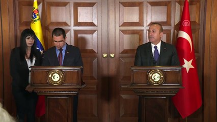 Arreaza: 'Venezuela son derece zorlu bir krizin içerisinde' - ANKARA