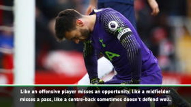 Pochettino 'accepts' Lloris error for Liverpool winner