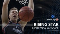 7DAYS EuroCup Rising Star Trophy winner: Martynas Echodas, Rytas Vilnius