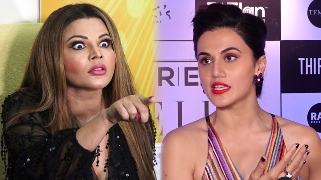 Rakhi Sawant gets shocking answer from Taapsee Pannu; Watch video | FilmiBeat