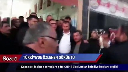 Türkiye'de özlenen görüntü, seçimi kazanınca ilk oraya koştu