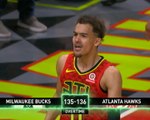 Young wins it at buzzer in overtime for Hawks