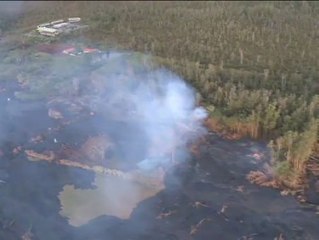 Nuevo flujo de lava del Kilauea