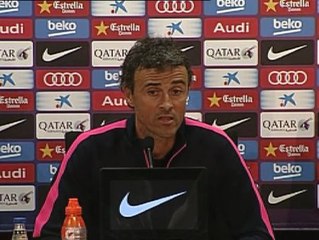Luis Enrique: "Vendrán momentos peores"