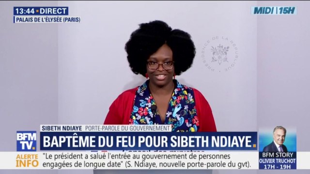 Sibeth Ndiaye, porte-parole du gouvernement: Ceux qui me connaissent savent que j'ai un certain franc parler