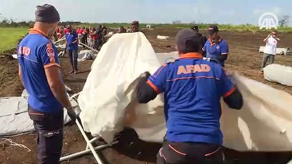 AFAD'dan Mozambik'e çadır kent