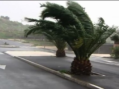 Rachas de viento de más de 130 kilómetros por hora en Tenerife