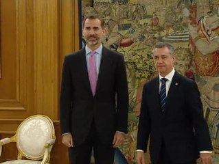 El Rey recibe en Zarzuela a Urkullu