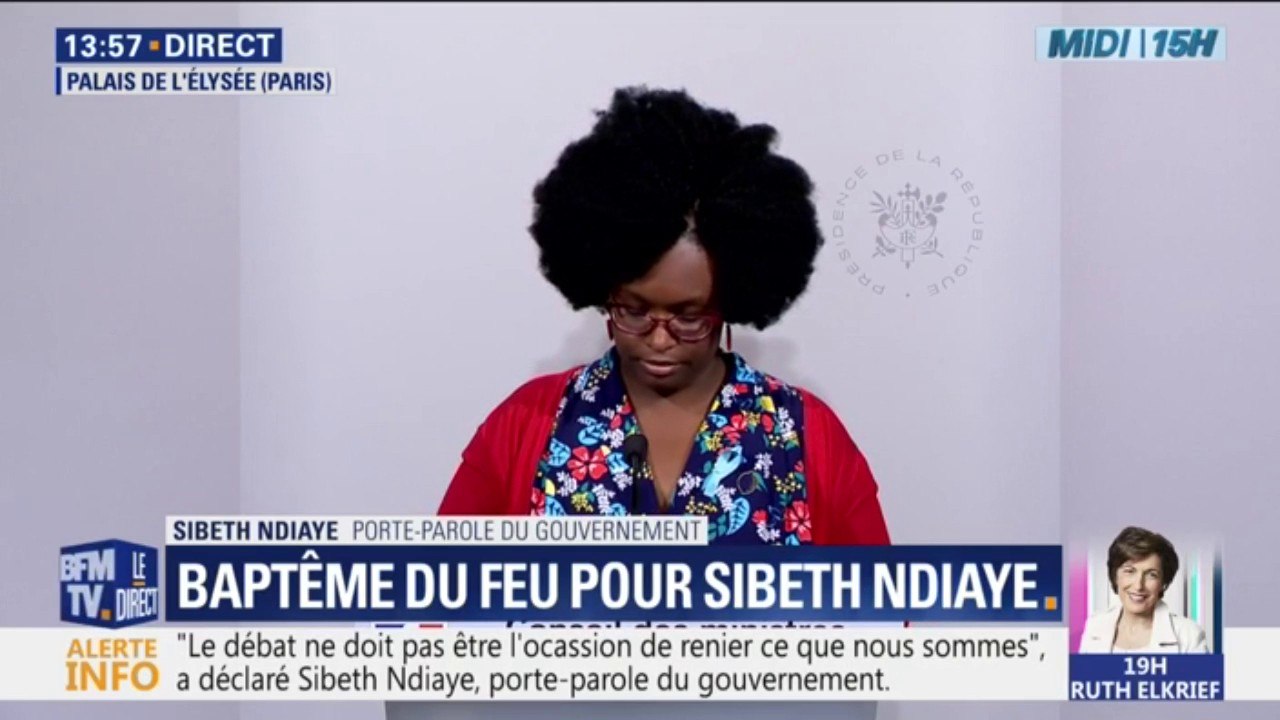 Sibeth Ndiaye, porte-parole du gouvernement: "À ce stade du quinquennat, il est prématuré de se préoccuper d'une éventuelle réélection"