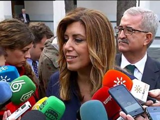 Susana Díaz: "Confío en la honestidad y la honradez de Chaves y Girñán"