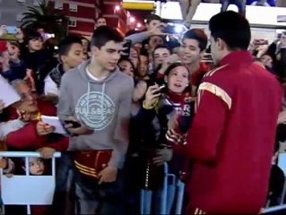 Locura por la selección en Vigo