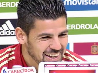 Ataque de risa de Nolito en su primera rueda de prensa con la selección