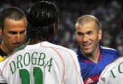 Revivez la prestation de Didier Drogba  lors du match amical entre la France et la Côte d'Ivoire (2005)