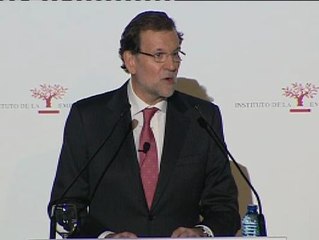 Mariano Rajoy: "El cambio de rumbo es ya innegable"