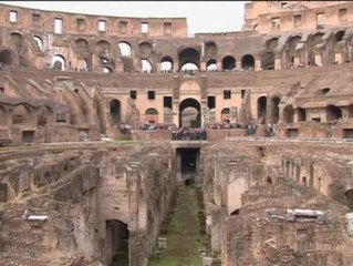 El Coliseo romano podría volver a tener suelo