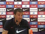 A Luis Enrique solo le preocupan los tres puntos ante el Eibar