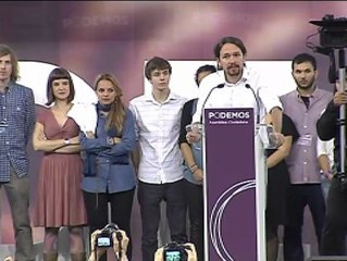 Pablo Iglesias: "Estamos aquí para ganar"