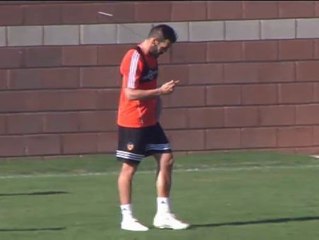 Negredo evoluciona favorablemente de su lesión