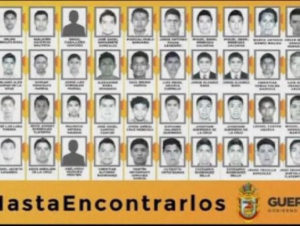 Halladas cuatro fosas donde desaparecieron los estudiantes mexicanos