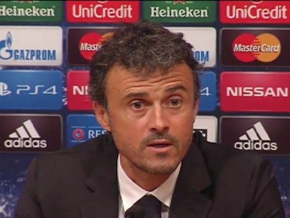 Luis Enrique: "Esto es el ejemplo de que va a ser una temporada muy difícil"