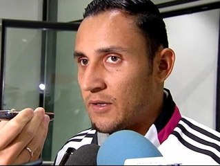 Keylor: "Voy a entrenar como si fuera a ser titular"