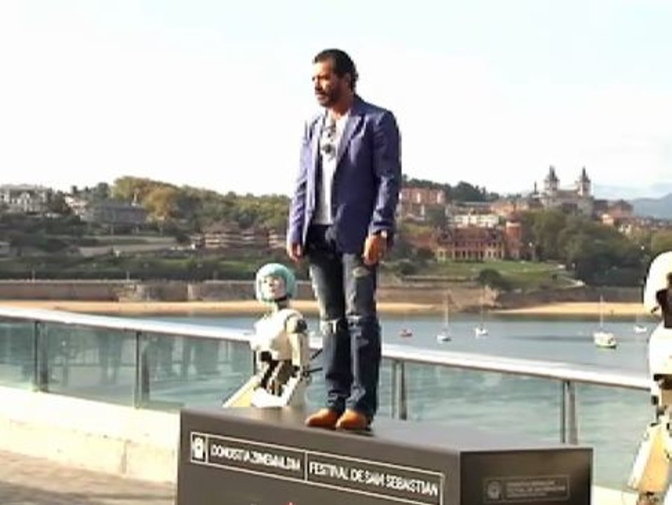 El actor Antonio Banderas presenta su última película en el Festival de Cine de San Sebastián