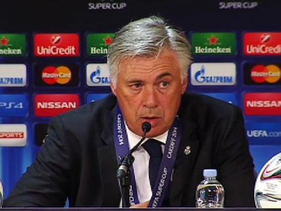 Ancelotti: "Con esta plantilla no puedo pensar en un once titular"