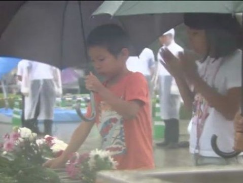 Hiroshima recuerda a la víctimas de la bomba