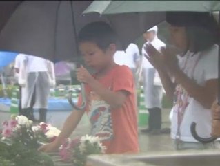 Hiroshima recuerda a la víctimas de la bomba