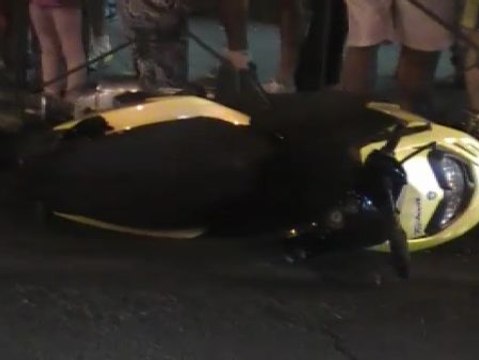 Herido grave un motorista tras colisionar con un coche en Madrid