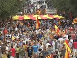 Cientos de personas se manifiestan en Tarragona contra el independentismo