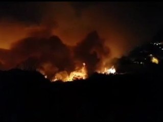 Descargar video: Los vecinos de Algeciras preocupados por los incendios