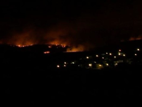 Continúan activos los dos incendios de Guadalajara