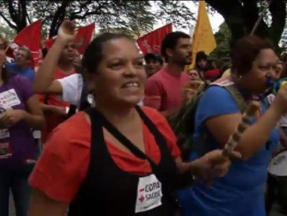 Nueva noche de protestas en Brasil
