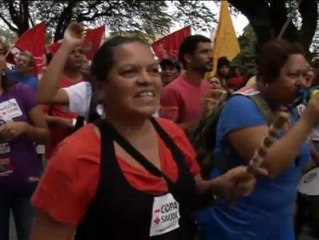 Nueva noche de protestas en Brasil