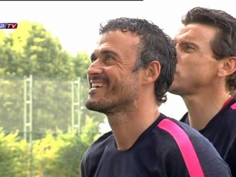 Luis Enrique: Sigo pensando que Messi es el mejor jugador del mundo
