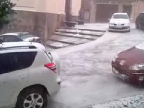 Tormentas y nevadas en pleno verano