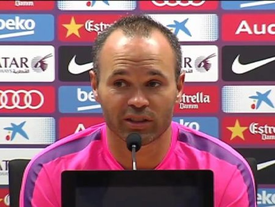 Iniesta: "Tenemos la ilusión de volver a disfrutar como equipo"