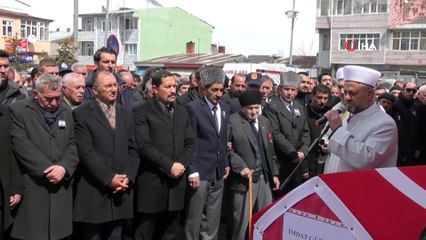 Kore gazisi son yolculuğuna uğurlandı