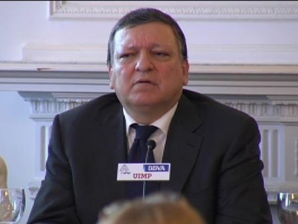 Barroso culpa al Banco de España de la crisis económica en nuestro país