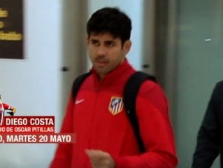 Diego Costa, en Belgrado